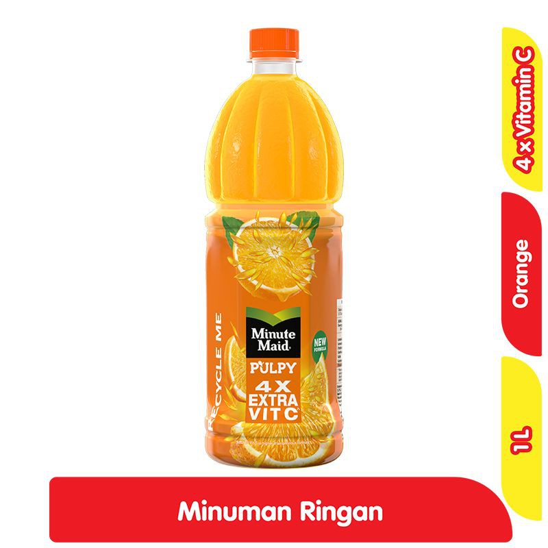 MINUTE MAID P ORANGE 1LT(12)