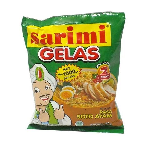 SARIMI GELAS RASA SOTO AYAM 30GR (120)