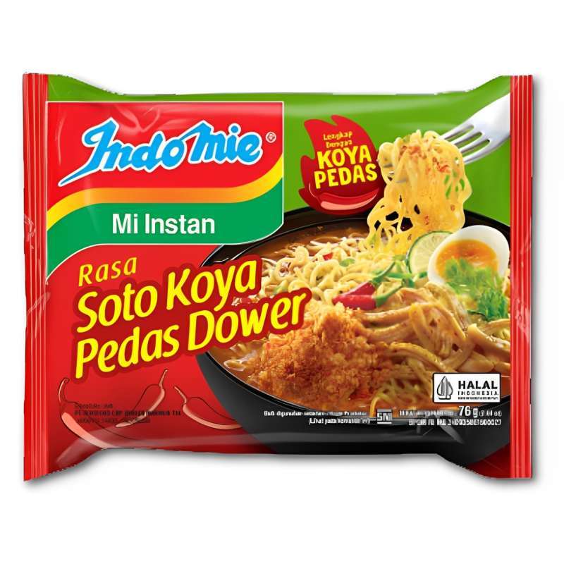 INDOMIE SOTO KOYA PEDAS DOWER 76GR(40)