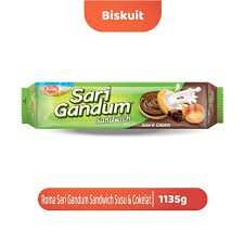 ROMA SARI GANDUM PACK COKLAT 115G(24)