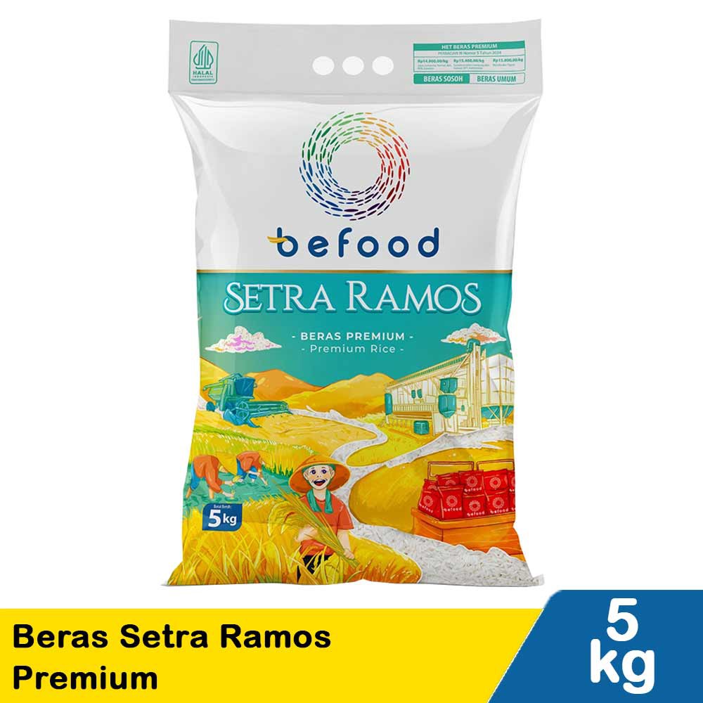 BE FOOD BERAS SENTRA RAMOS 5KG