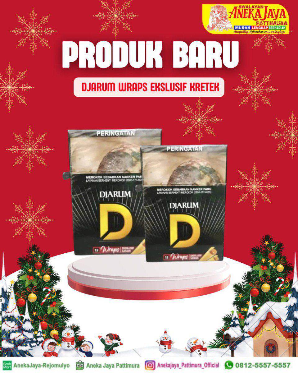 DJARUM WRAPS EKSLUSIF KRETEK 12