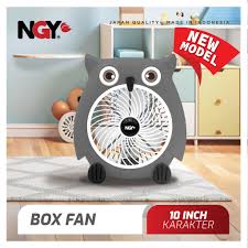 BOX FAN 10' PINK OWL CVNG-180G