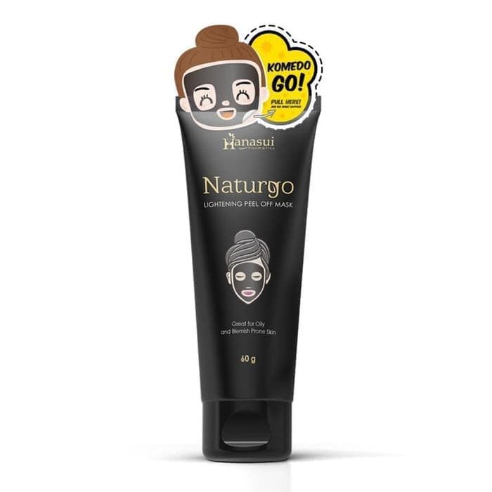 NATURGO BLACK PEEL MASK TUBE 60GR