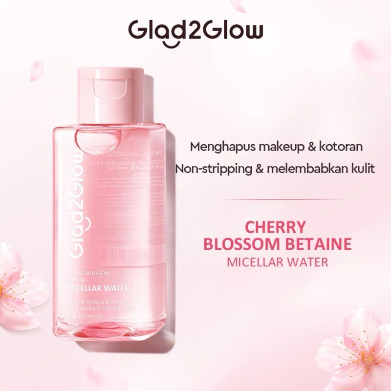 GLAD2GLOW MICE WATER CHERRY BLOSSOM  130ML G71